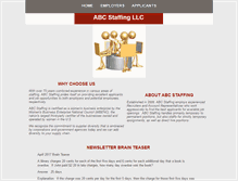 Tablet Screenshot of abcstaffingpgh.com